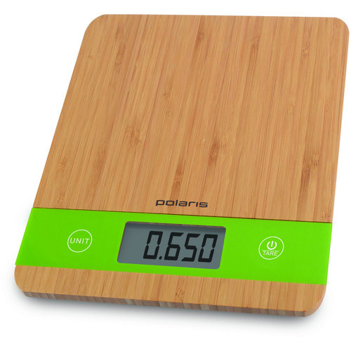 Весы кухонные POLARIS PKS 0545D Bamboo